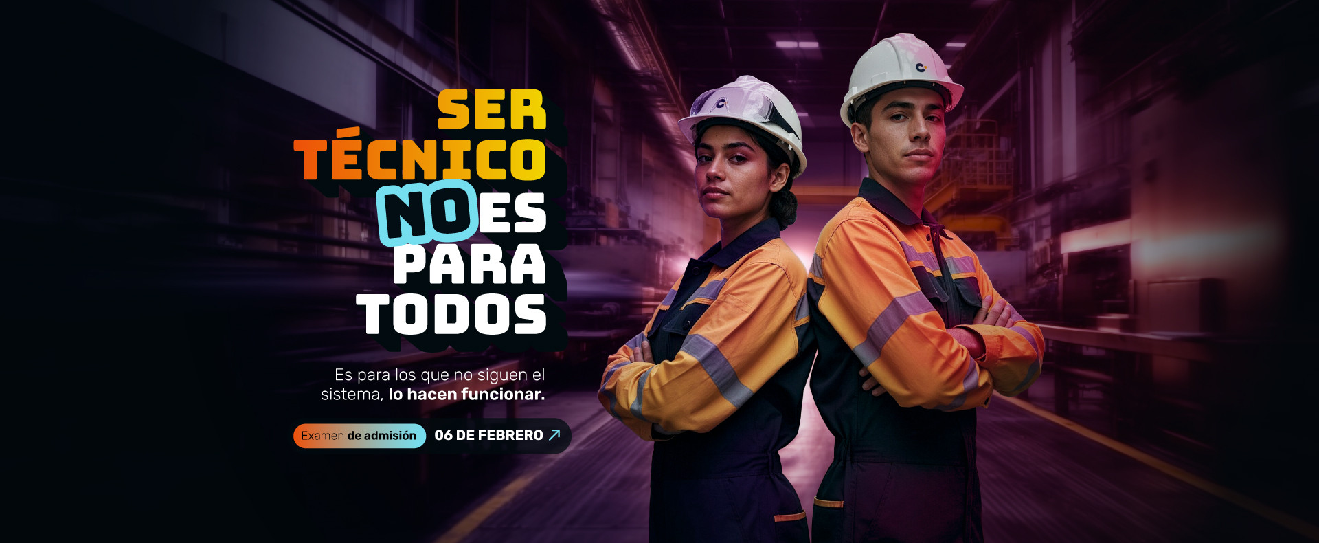 Carreras técnicas fecha examen admisión